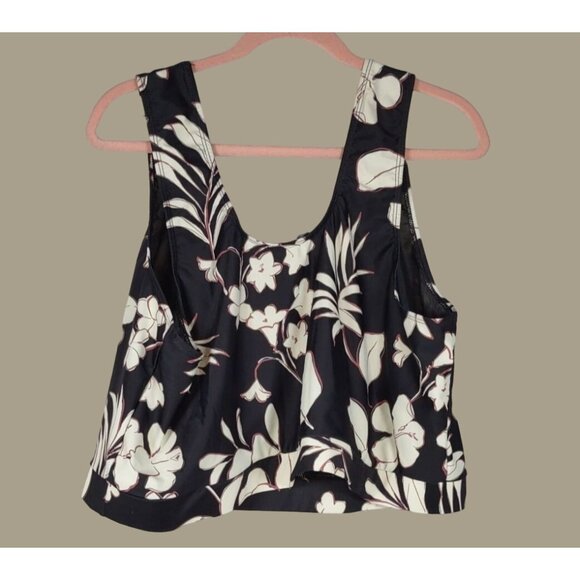 In the Style Women's Black and Cream Floral 2-piece Bikini Set Size 26 NWT - Picture 15 of 16